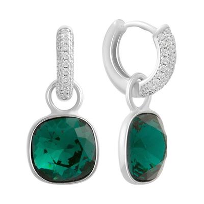Silver Earrings with Cubic Zirkonia (60002275)