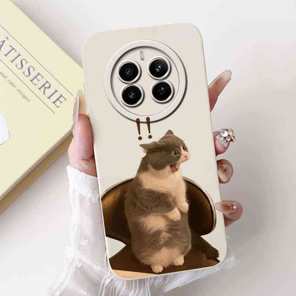For Realme 12 Pro 5G RMX3842 Case Fashion Cartoon Print Soft Silicone Back Cover For Oppo Realme 12Pro RMX3843 6.7" Bumper Shell