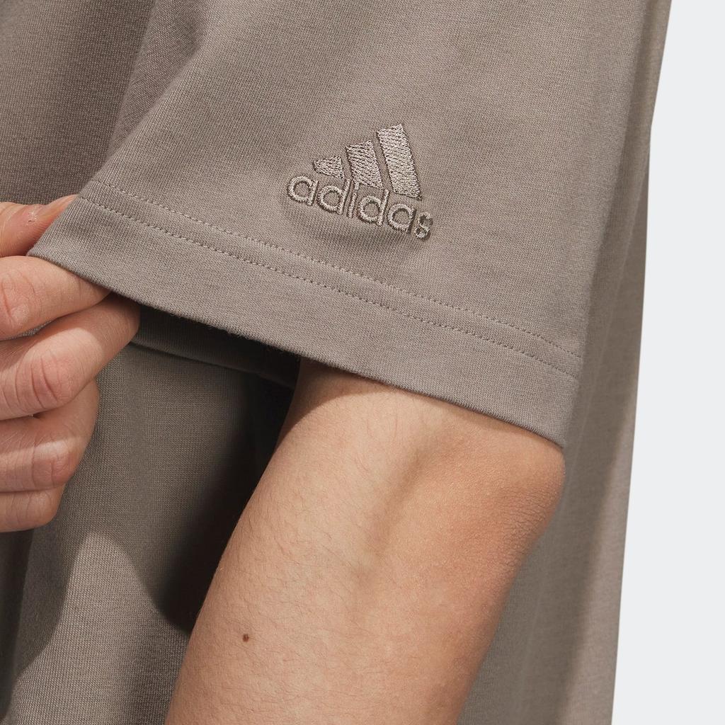 Adidas x SEEBIN SS23 T Shirt Men's Light Gray Brown IA8175