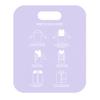 Tabla Plegadora de Camisas Agujero para Colgar Apilable Organizador de Armario PP Carpetas para Ropa de Niño/Adulto Tablero Organizador Almacenamiento de Lavandería