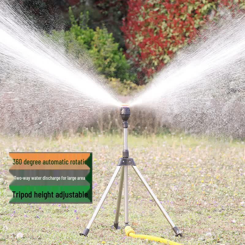 Automatic 360-Degree Rotating Lawn Sprinkler