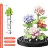 Everlasting Flower Small Particle Building Blocks with Cover Children's Educational Assembling Toys Desktop Ornaments Brand New