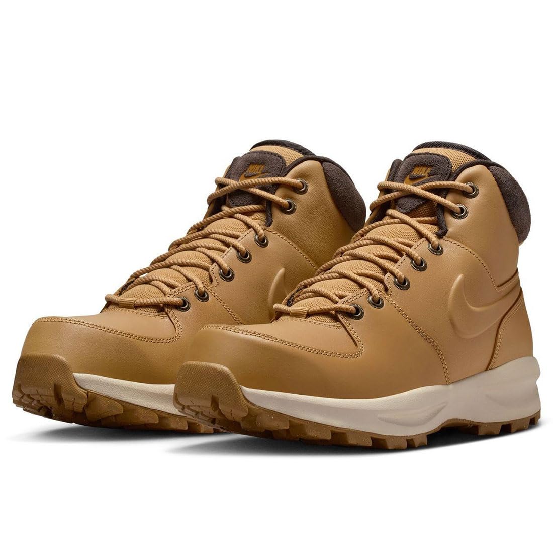 Nike Manoa Leather Size HF7095-700, Brown/Dark Brown, 27.5cm