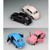 Klassischer 1967 Volkswagen VW Classic Beetle Bug Vintage Maßstab 1:36 Druckguss-Metall-Rückziehauto-Modellspielzeug für Geschenk/Kinder