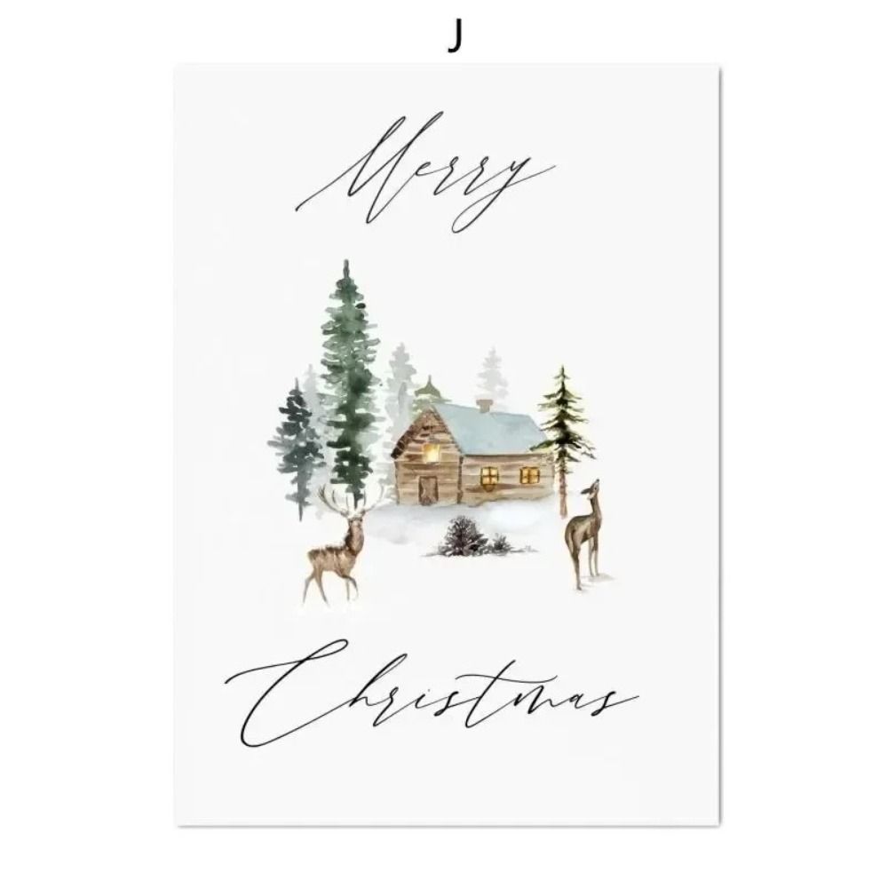 Vintage Christmas Metal Wall Decoration, Holiday Sticker Sign