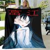 Junji Ito Tomie Kawakami Ghost Soft Plush Blanket,Flannel Blanket Throw Blanket for Living Room Bedroom Bed Sofa Picnic Cover