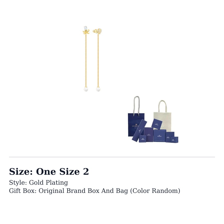 Swarovski Stud Earrings Women's 5462583