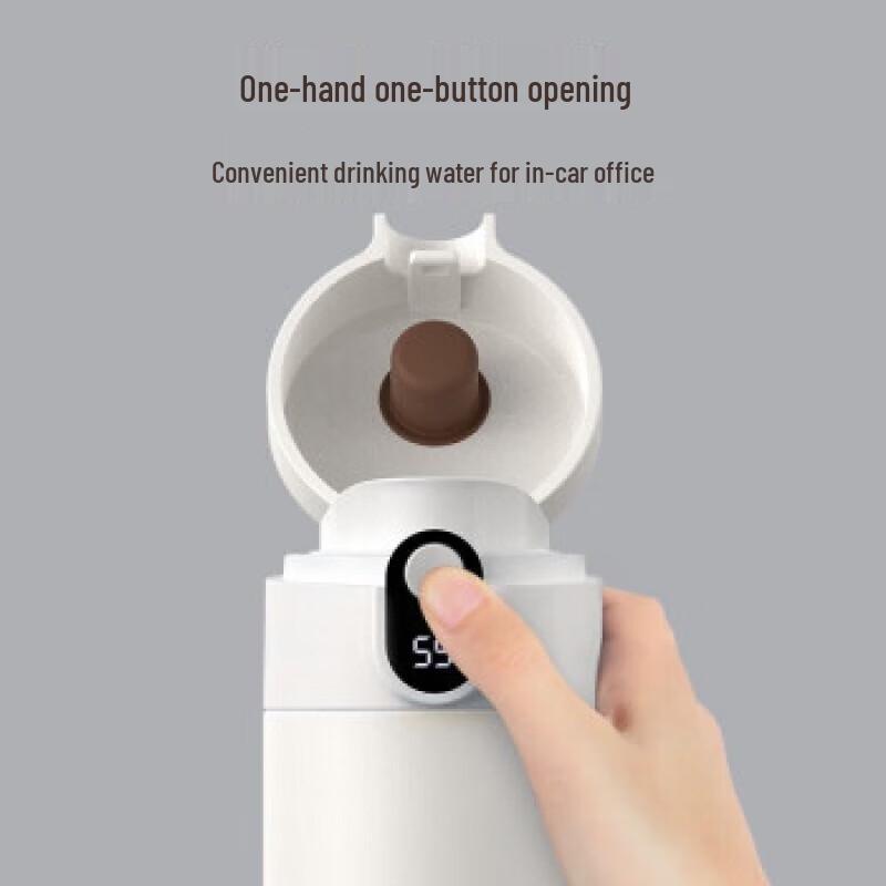 Inteligentny kubek termiczny Temeke z ceramiczną wyściółką