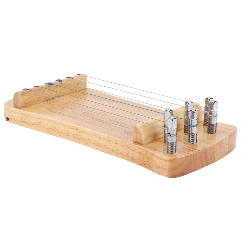 Guzheng Finger Trainer Holz 6-saitig Mini Musikinstrument Fingersatz Übungswerkzeug