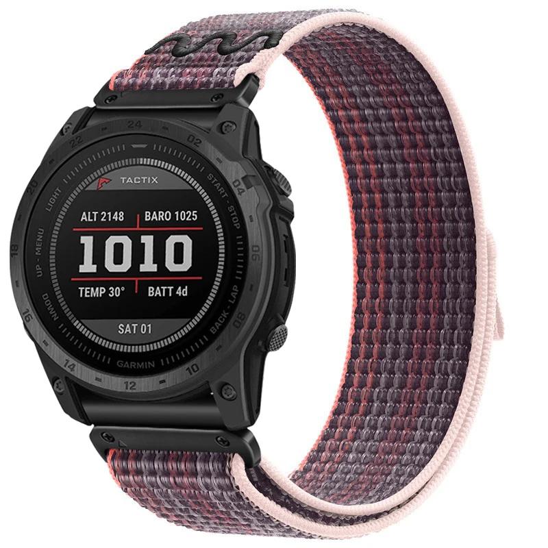 Quickfit Strap for Garmin Fenix 8 FE 7 7X Pro Watchband 22 26mm Nylon Woven Strap for Enduro3 2 Fenix 5 5X 6 6XPro 51mm Bracelet