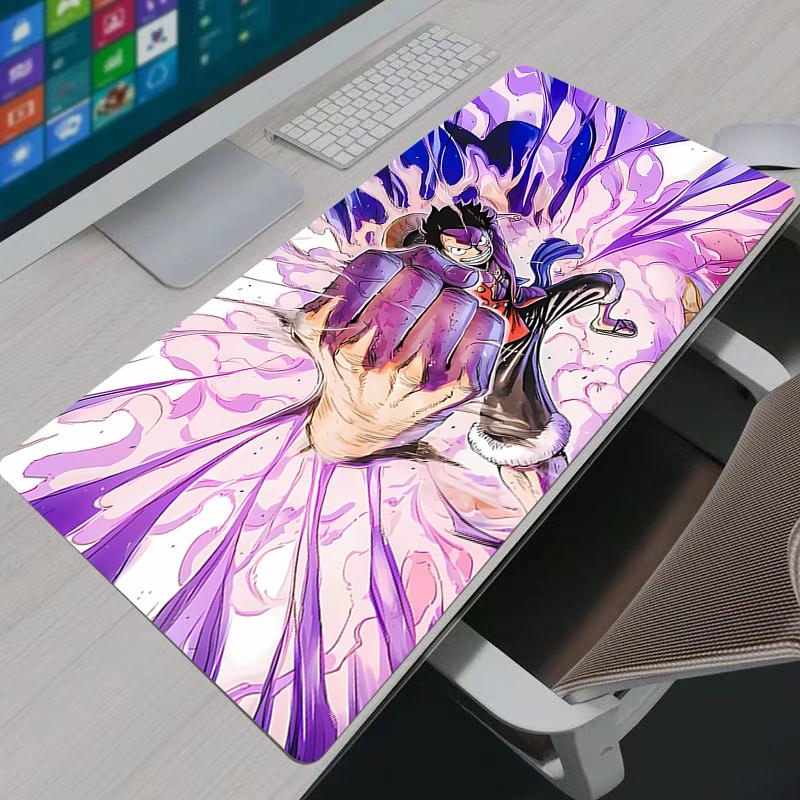 One Piece Luffy Computer Mouse Pad Gamer Mouse Pads Large Gaming Mousepad XXL Desk Mause Pad Keyboard Mouse Carpet For LOL