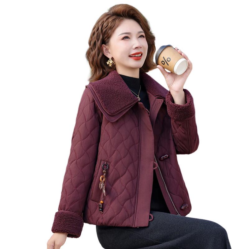 Yalu Middle-Aged Women's Lightweight Cardigan Coat