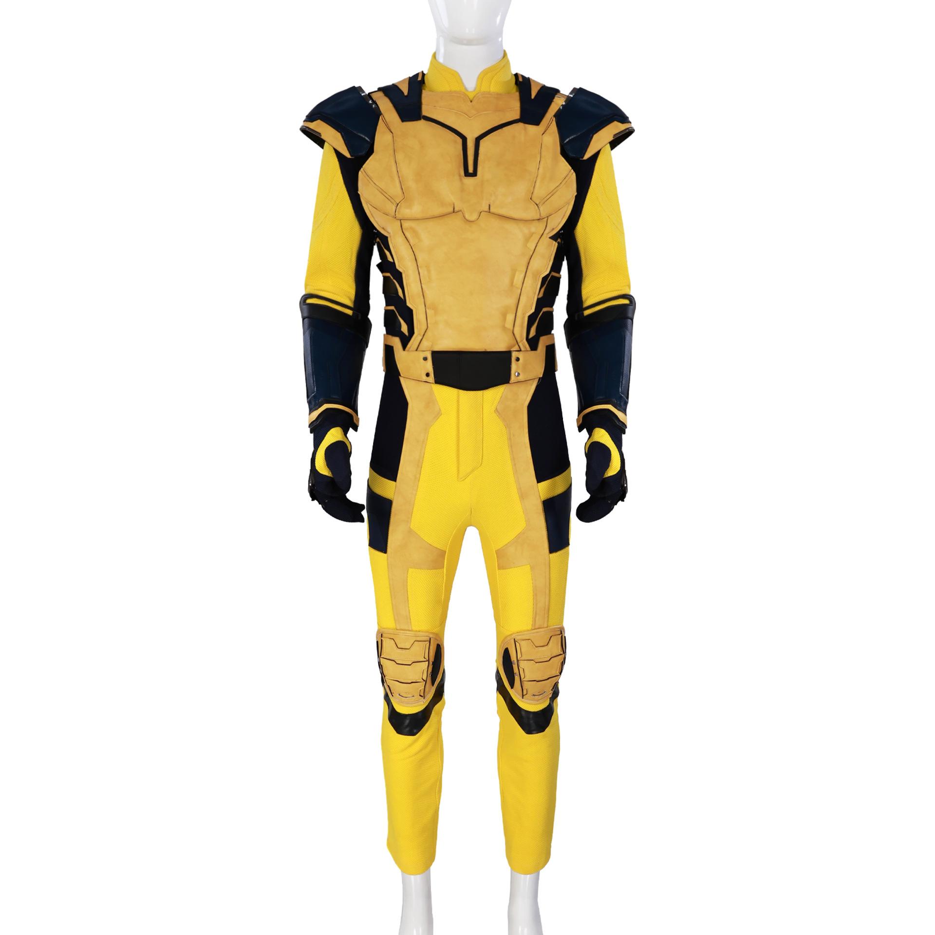 

Новый костюм для косплея Дэдпула 3 и Росомахи, костюм супергероя для косплея, зентай, полный комплект с боди, обувью, ручной работы, наряд на Хэллоуин для мужчины S