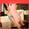 Unicorn Plush Pillow With Soft Short Plush For Girls Birthday Gift