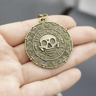 Hot Selling Jewelry, Minimalist Skull Tag Keychain Pendant