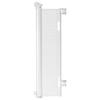 Retractable Baby Gate, Extends To 1450 Mm Wide, 980 Mm Tall, with Security Lock, Easy To Use, Walk Through Without Tripping, Mesh Dog Gate for Stairs,