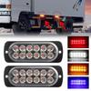 Lorry Warning Tail Light 12V 24V 12LED LED Side Marker Indicator Light Auto Car External Lights