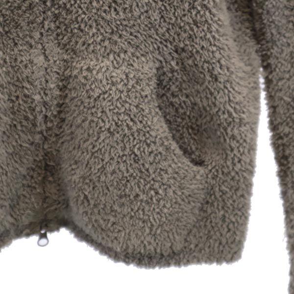 BAREFOOT DREAMS Long Sleeve Bore Jacket S Gray Fluffy Hoodie Men's Used