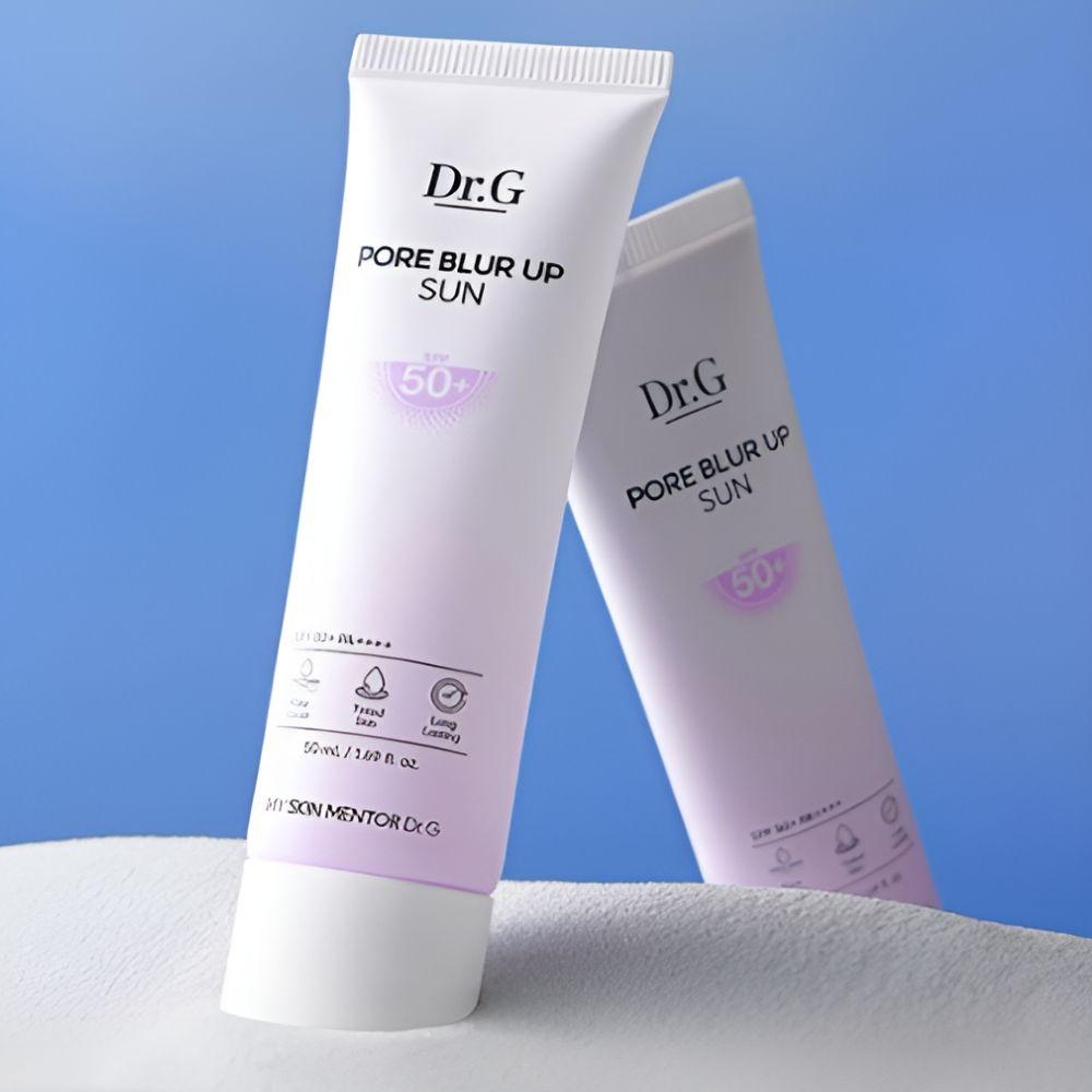 Dr.G Pore Blur Up Sunscreen SPF50+ PA++++ Pore Blurring Matte Sun Cream Duo 50ml x 2