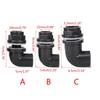 20mm/25mm/32mm Bottom Outlet Water Pipe Connector Aquariums Joint Tube Connector Aquariums Fishtank PVC Outlet Connector