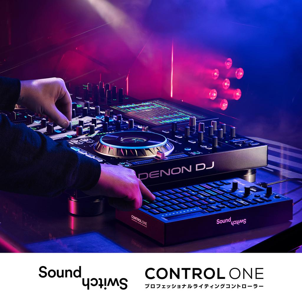 SoundSwitch DMX DJ-Bühnenlicht-Controller SoundSwitch-Software Kompatibel mit HUE-Lichtsteuerung Control One DMX/Philips