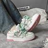 Pantofi mici albi din plasă pentru femei 2024 nou design de nișă de primăvară stil Hong Kong pantofi de skate elevi de gimnaziu pantofi casual respirabili