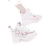 22 nuove scarpe sportive casual traspiranti con superficie in rete per aumentare l'altezza interna, suola spessa estiva, scarpe da papà, tendenza primavera