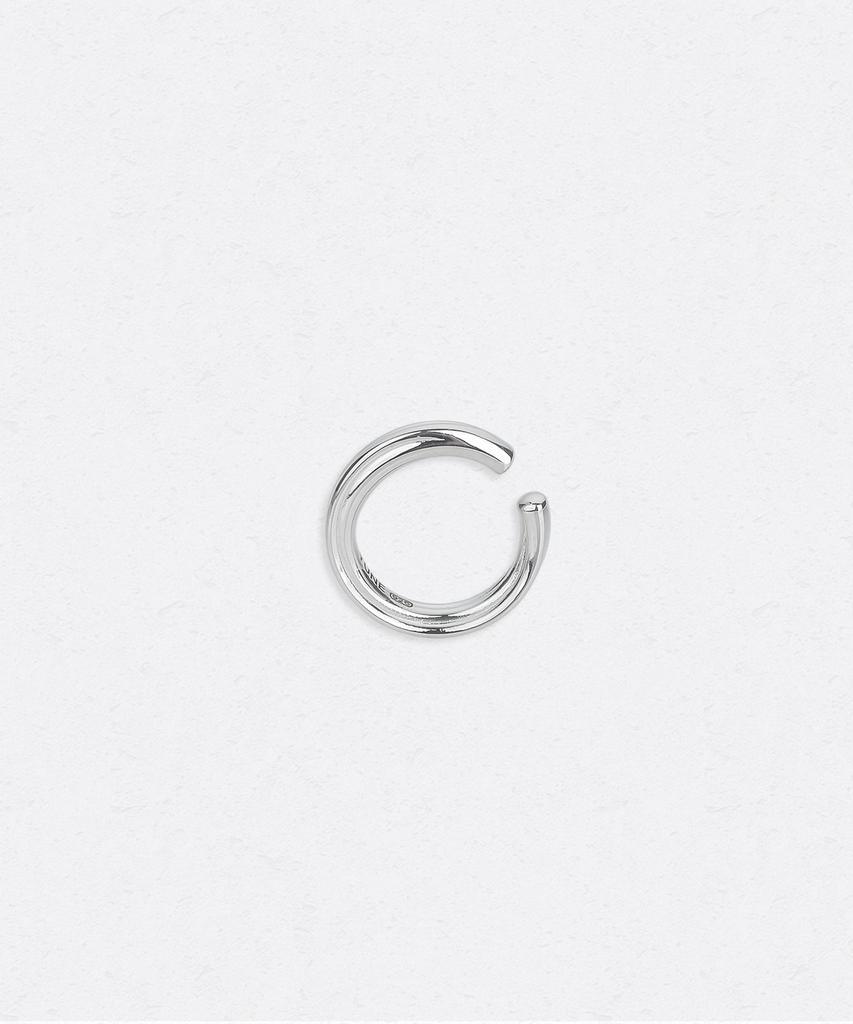 Yune Flow Fold Ear Cuff_[Silver925]