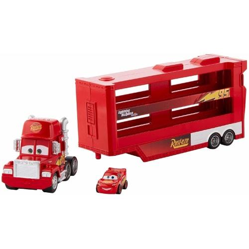 Hikyskin Cars 3 / Disney Crossroads Mattel Mini Racers Diecast Model Car Unisex Mack Transporter Hauler Disney Pixar Cars Mack Mini Racers Hauler