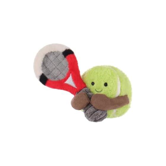 Peluche Apricot Lamb Happy Tennis, Morbido, Carino, Soffice Happy Tennis 12cm per Bambini e Bambine