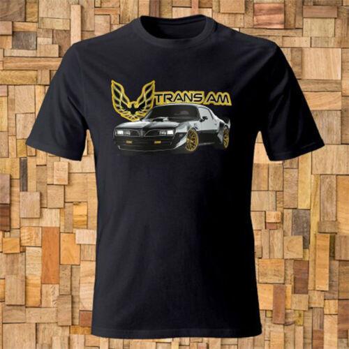 Pontiac Firebird Trans Am Logo Men s Black T-shirt Unisex T-Shirt S