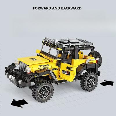 Technical Off-road Racing Big Feet Vehicle Model Building Blocks City Monster Trucks Bricks Toys For Children Kids Birthday Gift