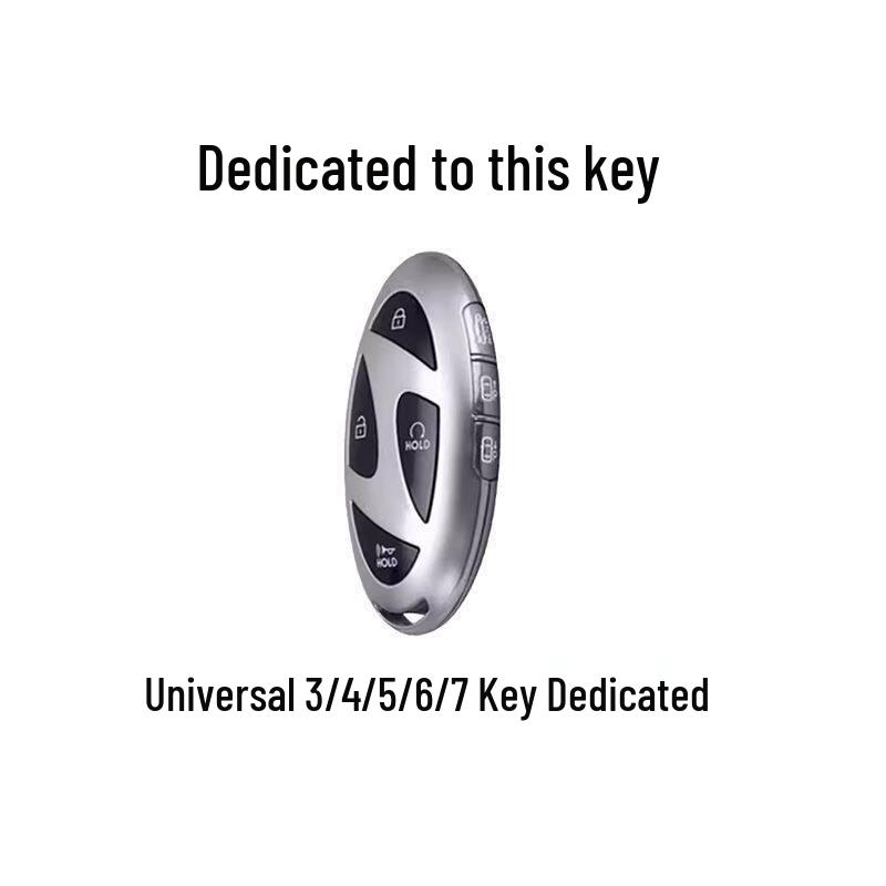 

Hot-Selling Korean Car Key Cover for Hyundai Elantra & Sonata Metal Key Holder No Size Specification