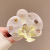 Korean Style Orchid Flower Hairpin Butterfly Orchid Bohemia Barrettes  Bridal