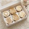 2pcs Silicone Fondant Mold Flexible Silicone Baking Mould Fondant Decorating Mold  Fondant Craft