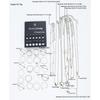 Set di Gioielli Chic Argento 51 Pezzi/Set Per Donna Moda Farfalla Cuore Perla Collane, Orecchini, Anelli, Abbinamento Abiti Quotidiani