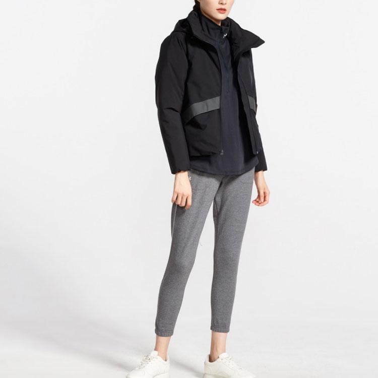 Under Armour Casual Hooded Down Jacket Women Outerwear Black 1328265-001
