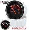Ized 52mm Voltmeter 8-16V 18-32V with Red Backlight Volt Gauge Meter Universal for Marine Car Boat Motorcycle