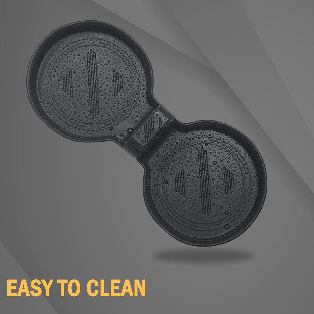 For Tesla Model 3 Y S X Cup Coasters - Model Y 2025, Model 3 2024 2025, Model S/X -2025 Non-Slip Cup Holder Ert Mat Washable & Silicone Coasters