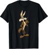 Wile E. Coyote Confident Stance Graphic Tee - Looney Tunes Inspired Design
