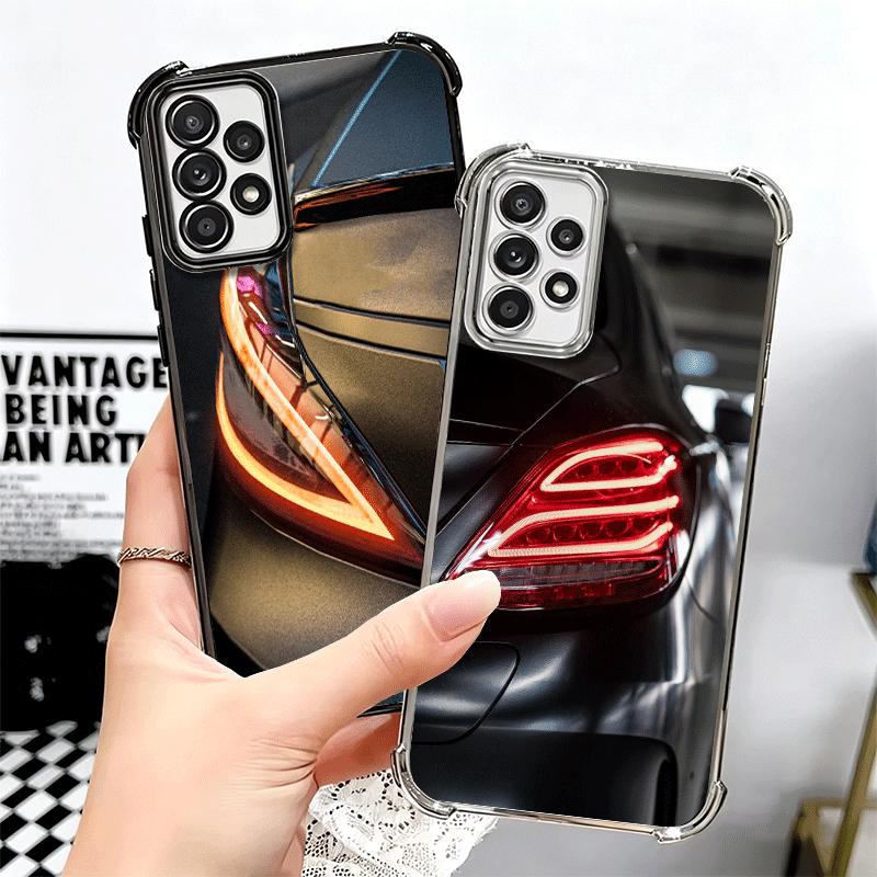 Sports Car Cool Taillight Soft Phone Case For Samsung A17 A27 A07 A37 A57 A16 A56 A15 A55 A14 A54 A13 A53 A26 A36 A25 A35 A24 A3