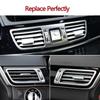 Front Dashboard Left Right Air Vent Grille For Mercedes Benz E Class W212 E260 E350 E300 E63 Sedan 2013-2015 2128303354 edt5