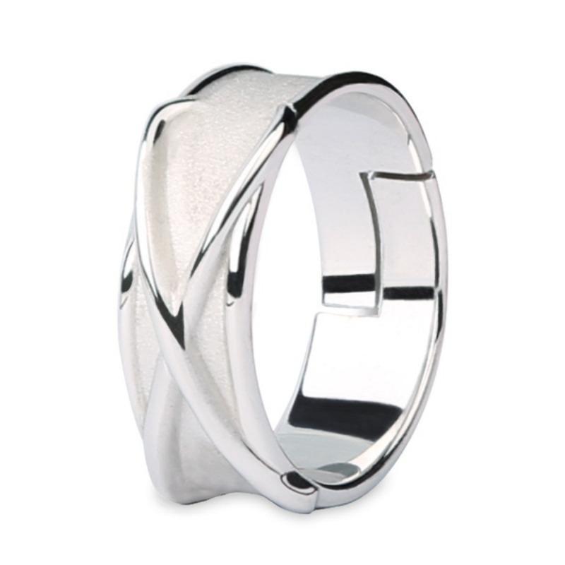 

Аніме Чорний Сон Гоку Гоку Час Кільце на палець Стильна Простота Срібне Кільце з Хрестом срібний