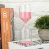 Zylinderform 30 Minuten Sanduhr Sandtimer Glas Heimschmuck GeburtstagsgeschenkPink