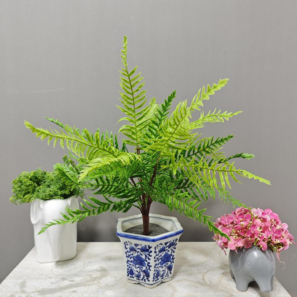 Artificial Fern Bunch: Natural-Looking Small Fern Leaves & Lush Greenery