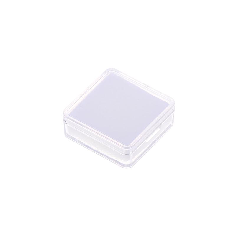 1 ks Úložný box na volné diamanty Plastová vitrína na diamanty Barevný drahokam S dvojitou vnitřní výplní Krabička na volné kameny