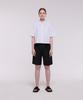 Kankeu Hidden Band Bermuda Shorts - Black