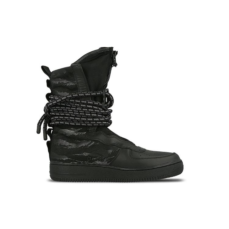 New Nike Sf Air Force 1 High Black Dark Grey AA1128-002