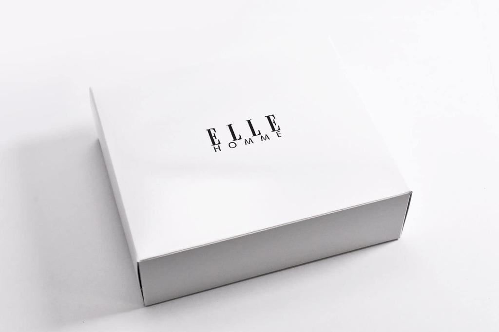 [ELLE HOMME] Genuine Leather Fashion Design Belt XB32645