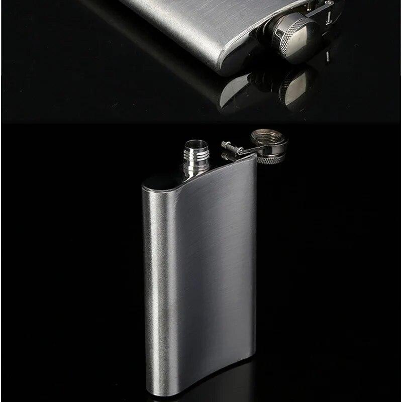 Portable Stainless Steel Liquor Flask for Wine Alcohol Whiskey 1-10oz